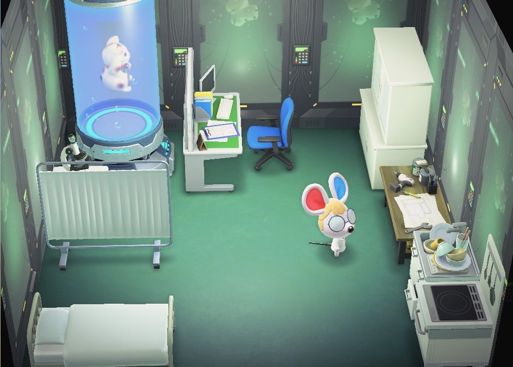Animal Crossing: New Horizons Petri Casa Interior