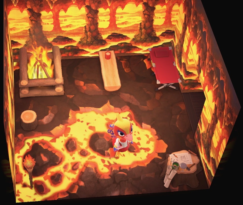 Animal Crossing: New Horizons Phoebe House Interior
