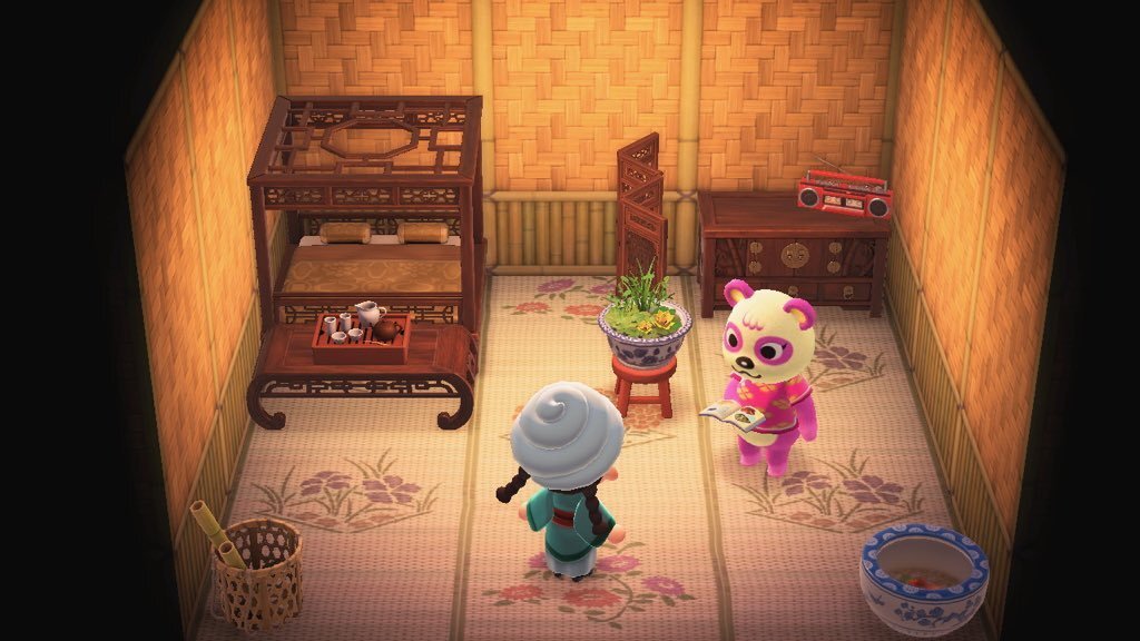 Animal Crossing: New Horizons Pinky House Interior