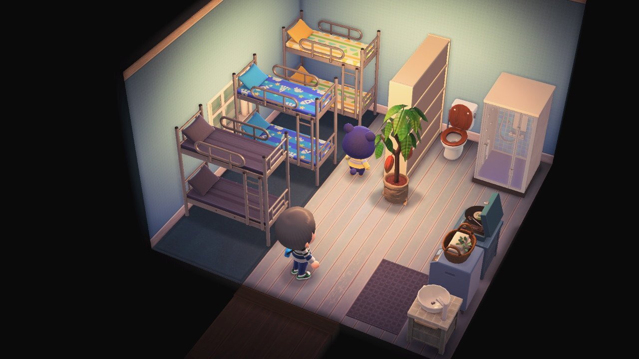 Animal Crossing: New Horizons Poncho Casa Interieur
