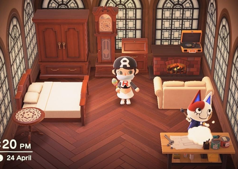Animal Crossing: New Horizons Wanda Casa Interior