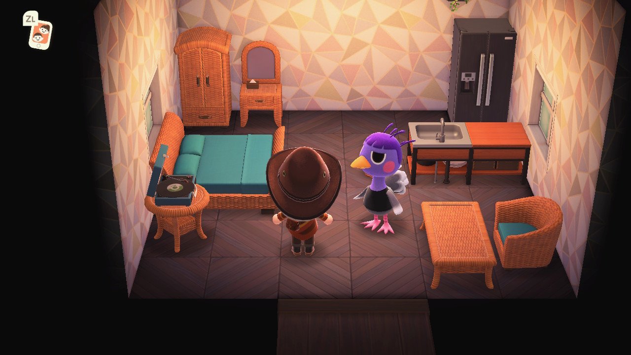 Animal Crossing: New Horizons Queenie House Interior