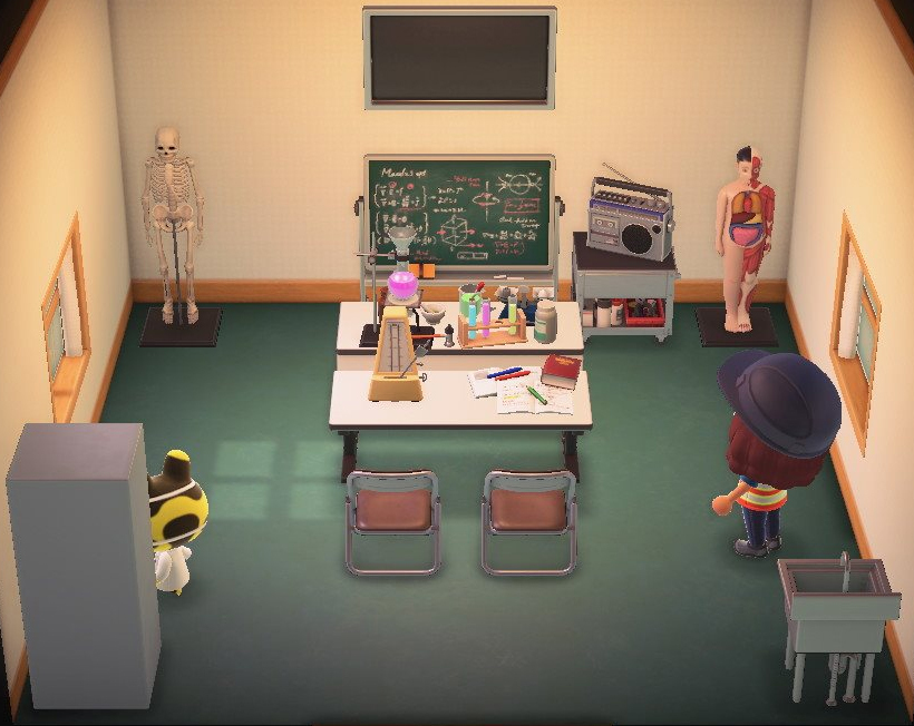 Animal Crossing: New Horizons Radiolo Casa Interior