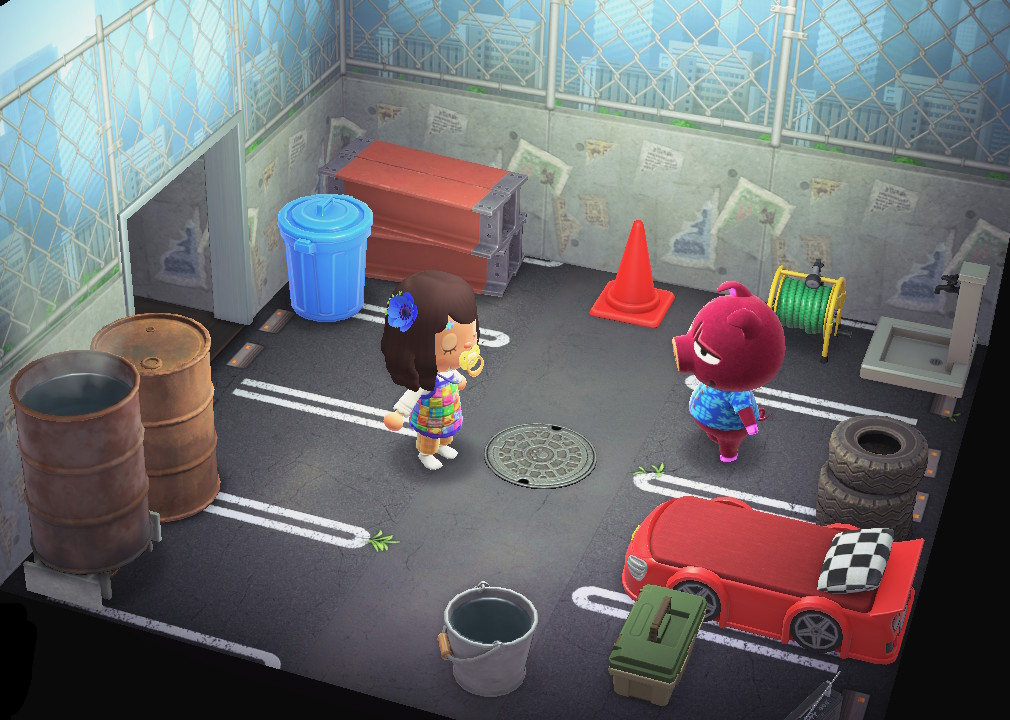 Animal Crossing: New Horizons Rasher House Interior