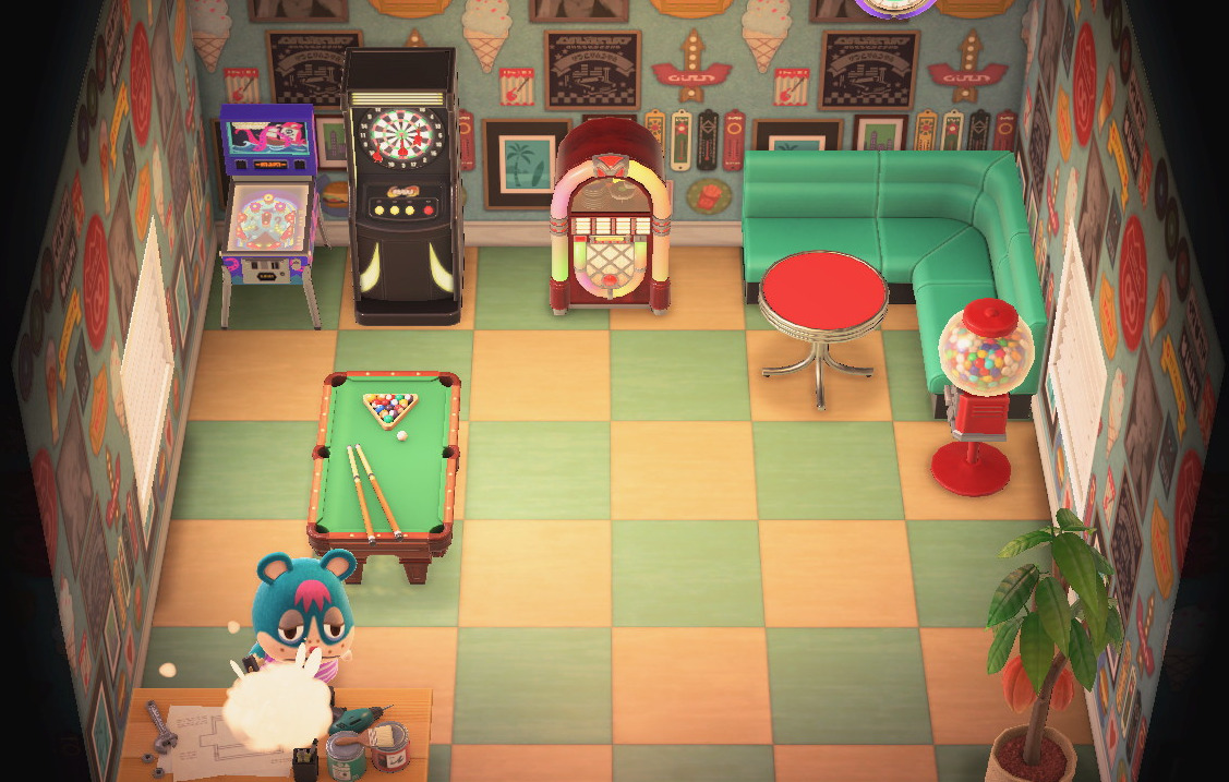Animal Crossing: New Horizons Rodney House Interior