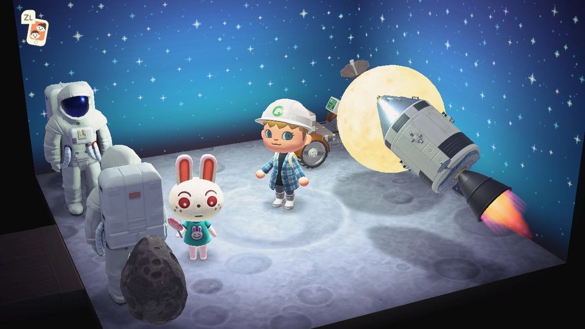 Animal Crossing: New Horizons Руби жилой дом Интерьер