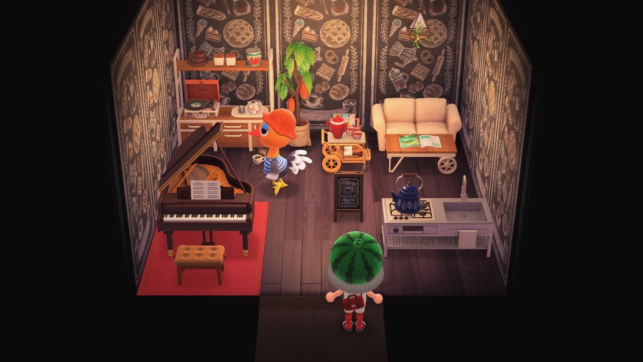 Animal Crossing: New Horizons Sandy Casa Interieur