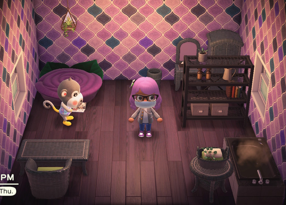 Animal Crossing: New Horizons Shari Casa Interieur