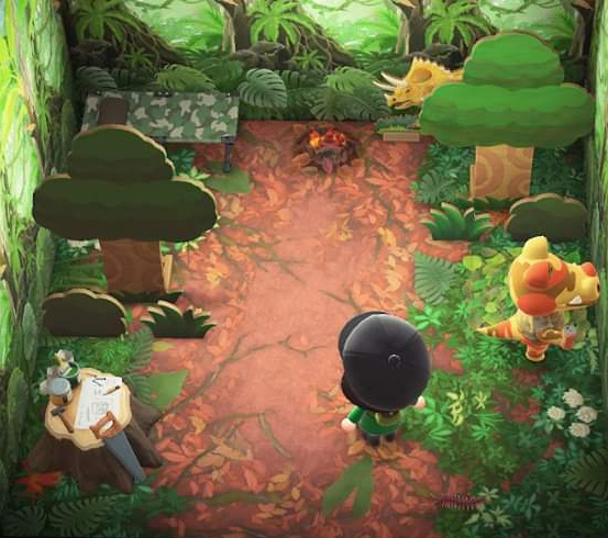 Animal Crossing: New Horizons Sly House Interior