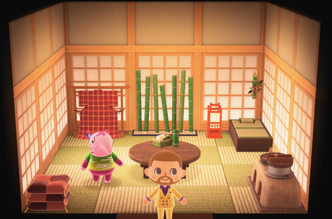 Animal Crossing: New Horizons Rosanari Casa Interior
