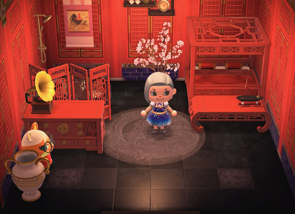Animal Crossing: New Horizons Солей жилой дом Интерьер