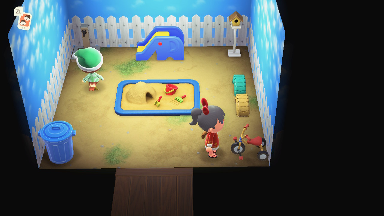 Animal Crossing: New Horizons Sparro House Interior