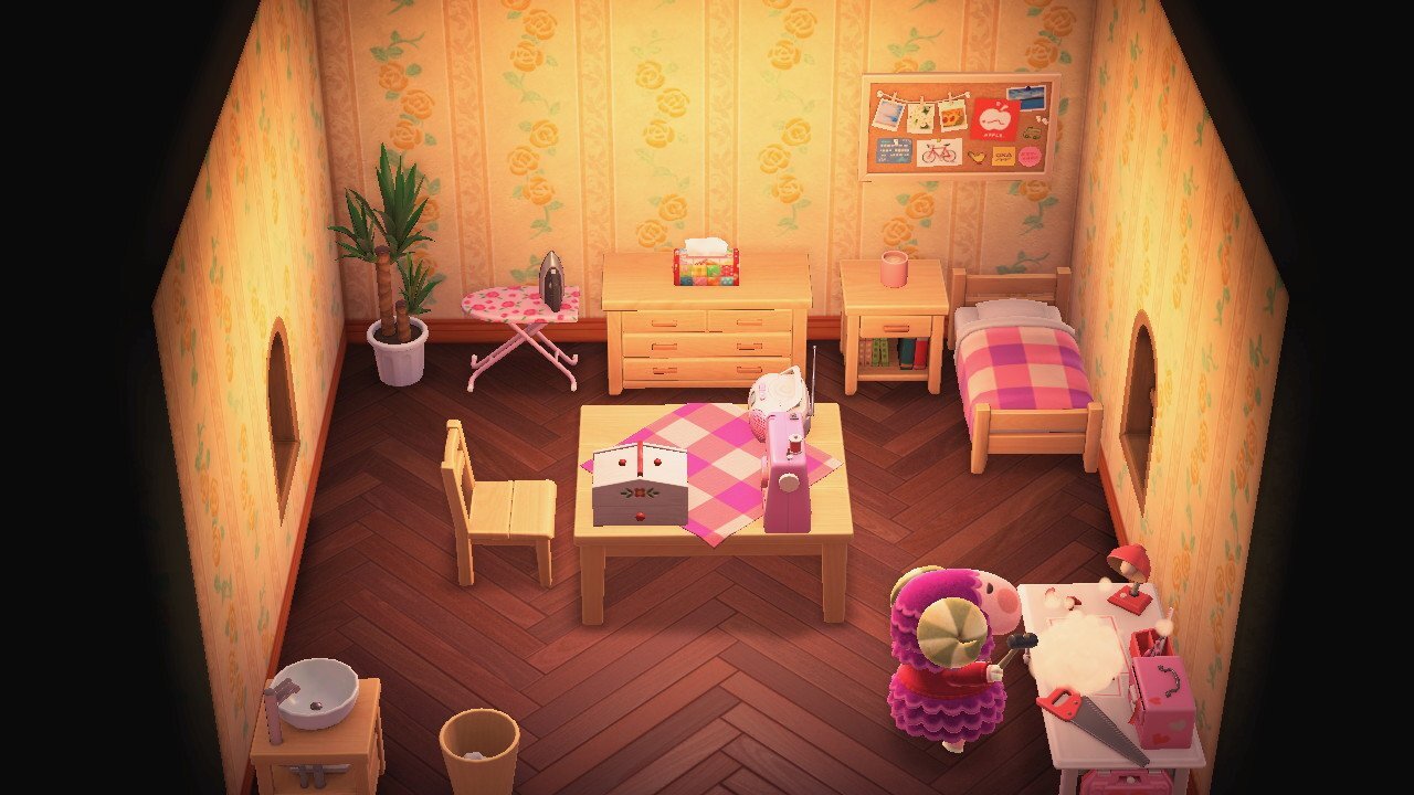 Animal Crossing: New Horizons Стелл жилой дом Интерьер