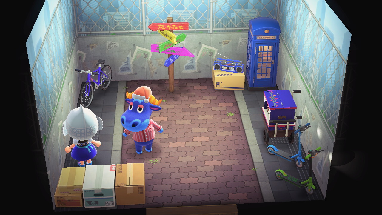 Animal Crossing: New Horizons Stu House Interior