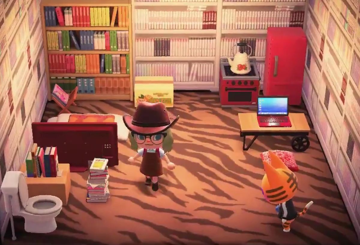 Animal Crossing: New Horizons Tabby House Interior