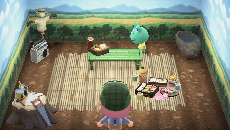 Animal Crossing: New Horizons Saltonio Casa Interior