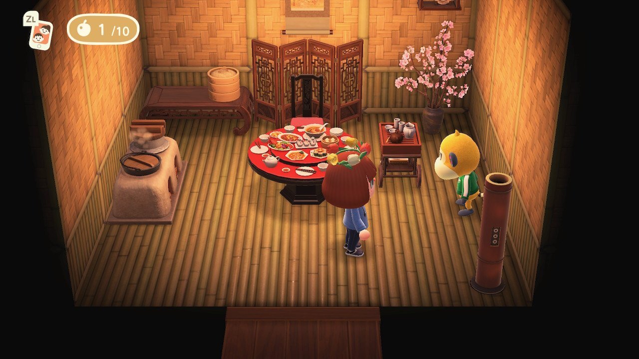 Animal Crossing: New Horizons Tammi Casa Interieur