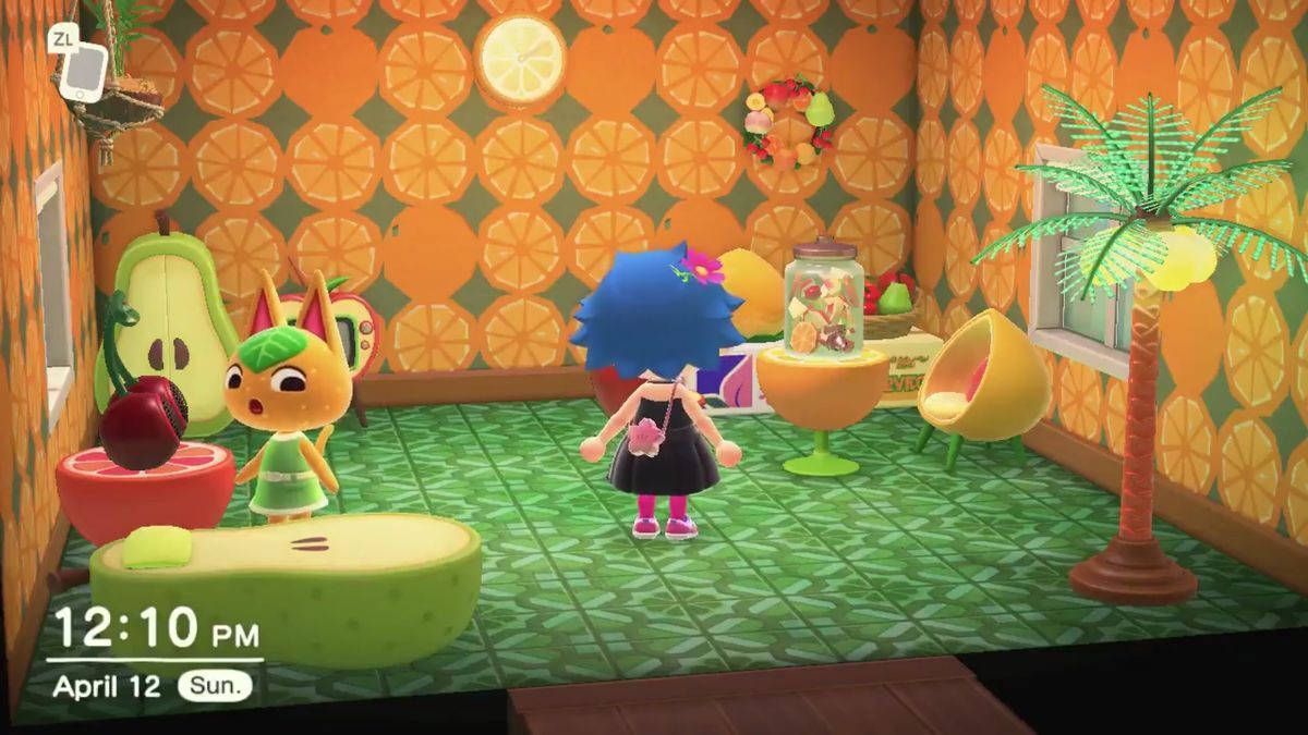 Animal Crossing: New Horizons Tangy House Interior