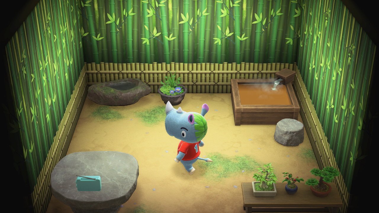 Animal Crossing: New Horizons Танк жилой дом Интерьер