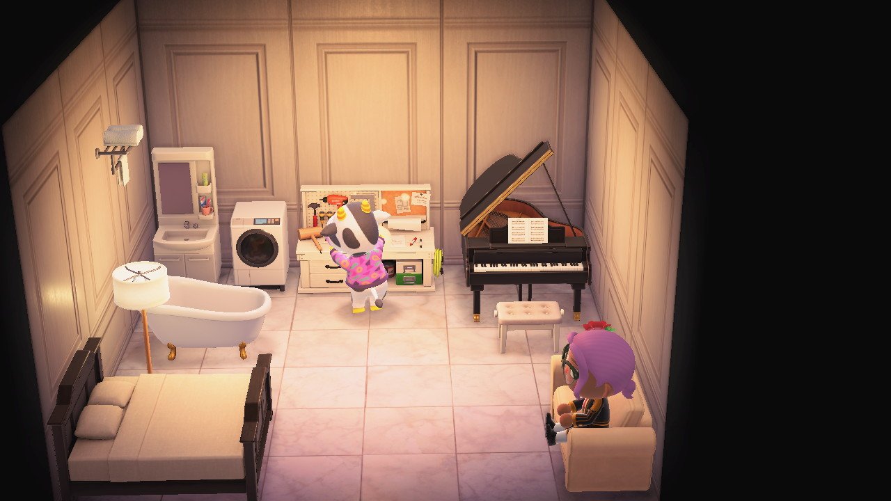 Animal Crossing: New Horizons Valé Maison Intérieur