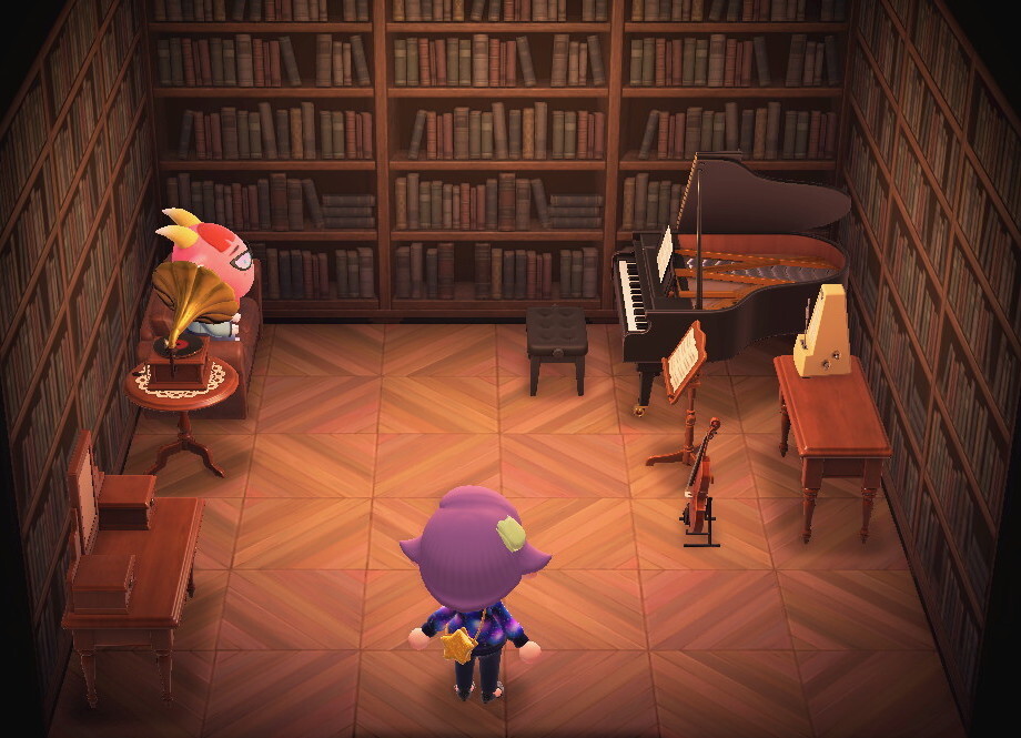 Animal Crossing: New Horizons Velma House Interior