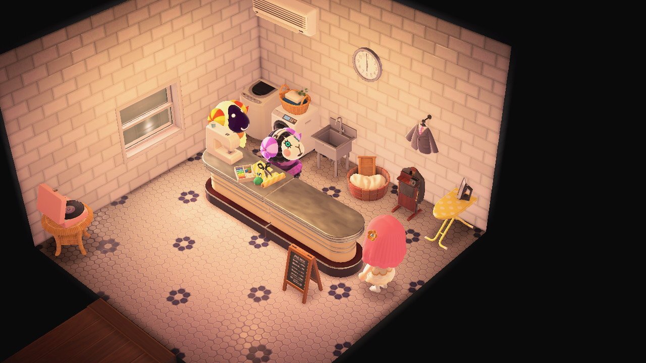Animal Crossing: New Horizons Dolly Haus Innere