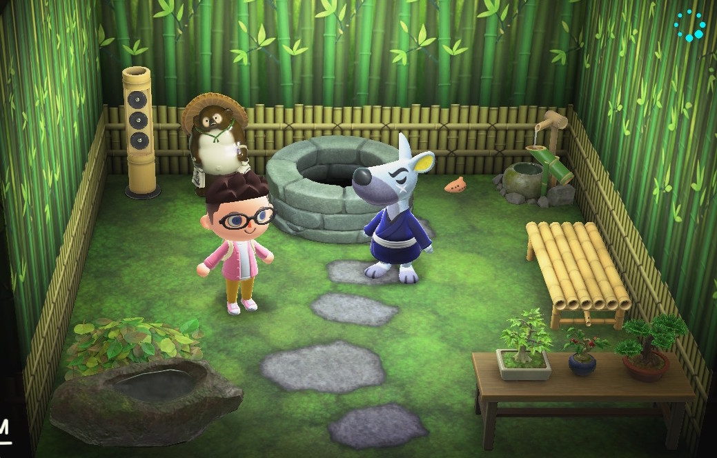 Animal Crossing: New Horizons Уолт жилой дом Интерьер