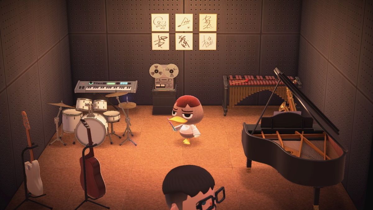 Animal Crossing: New Horizons Вебер жилой дом Интерьер