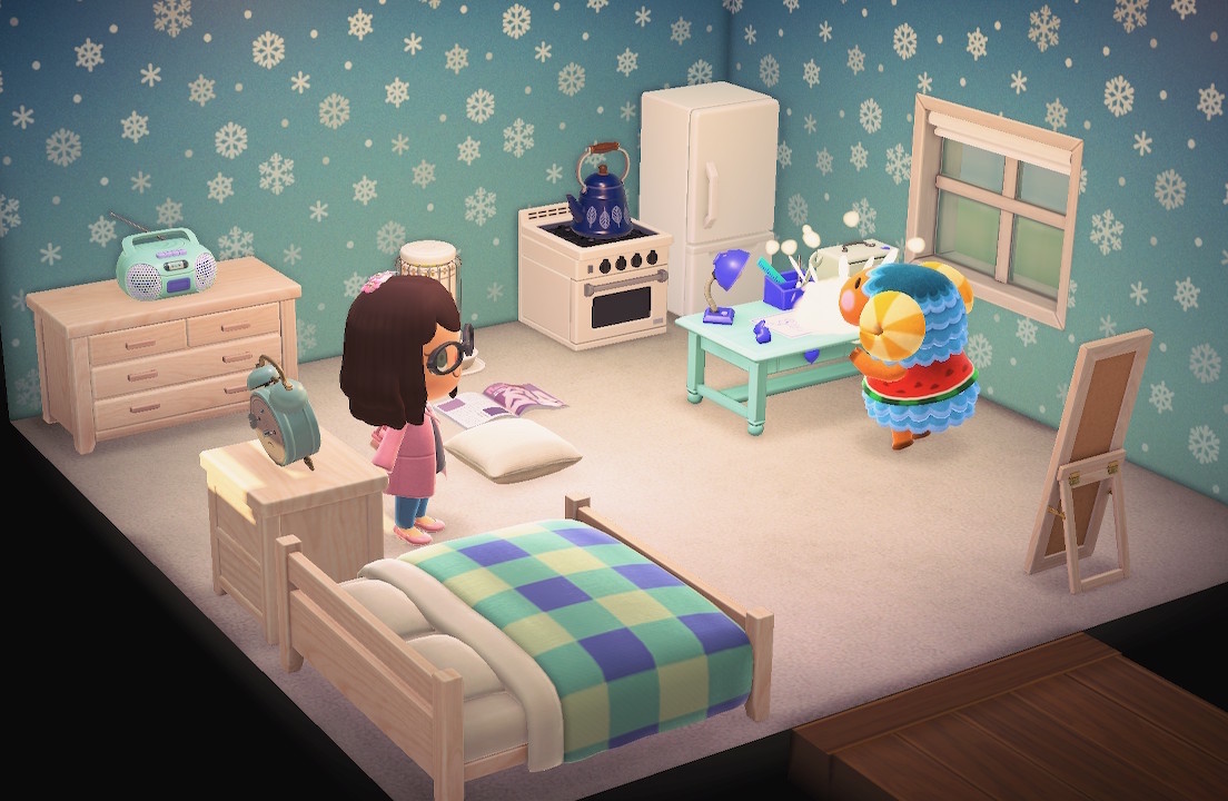 Animal Crossing: New Horizons Венди жилой дом Интерьер
