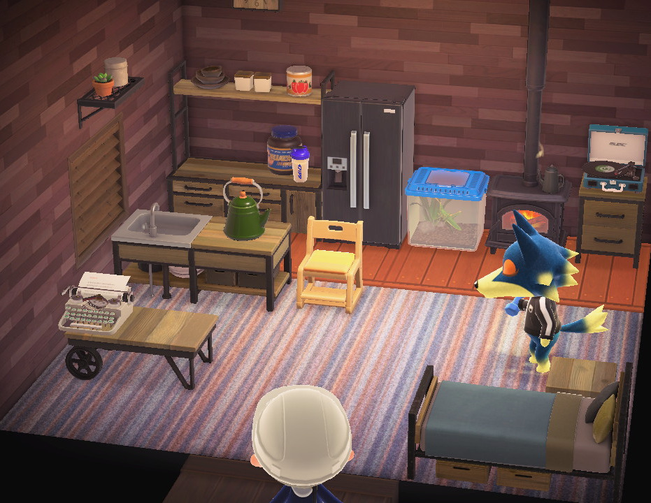 Animal Crossing: New Horizons Wolfgang House Interior