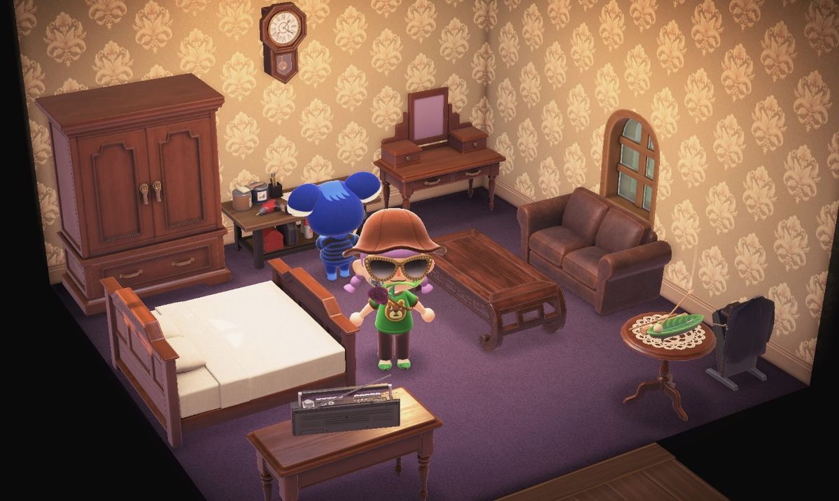 Animal Crossing: New Horizons Юк жилой дом Интерьер