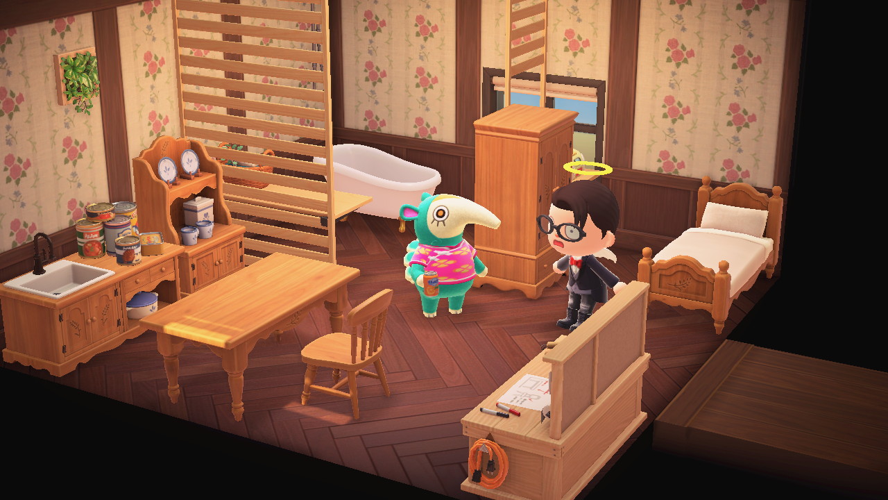 Animal Crossing: New Horizons Zoe House Interior