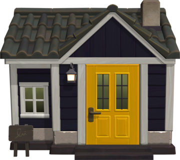 Animal Crossing: New Horizons Эл жилой дом внешний вид