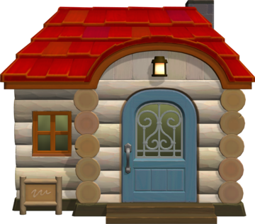 Animal Crossing: New Horizons Amelia House Exterior