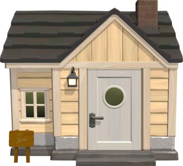 Animal Crossing: New Horizons Аврор жилой дом внешний вид