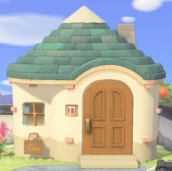 Animal Crossing: New Horizons Azalée Maison Vue Extérieure