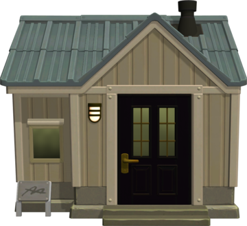 Animal Crossing: New Horizons Барольд жилой дом внешний вид