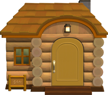 Animal Crossing: New Horizons Бью жилой дом внешний вид
