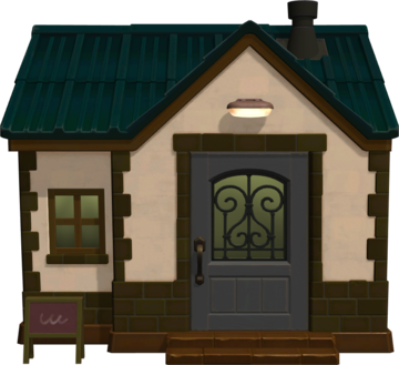 Animal Crossing: New Horizons Белл жилой дом внешний вид