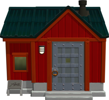 Animal Crossing: New Horizons Бифф жилой дом внешний вид