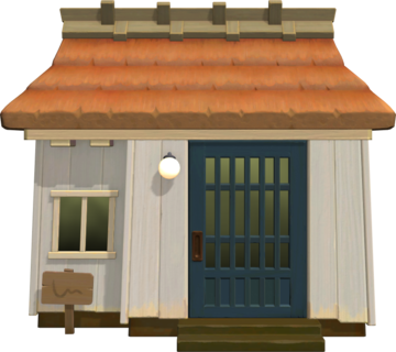 Animal Crossing: New Horizons Бланш жилой дом внешний вид