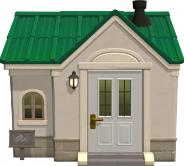 Animal Crossing: New Horizons Бри жилой дом внешний вид