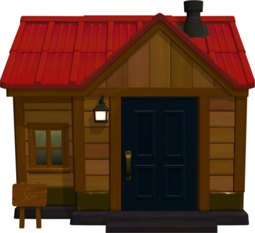 Animal Crossing: New Horizons Elfriede Haus Außenansicht