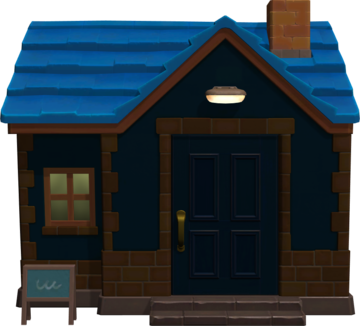 Animal Crossing: New Horizons Брюс жилой дом внешний вид