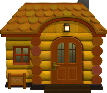 Animal Crossing: New Horizons Канберр жилой дом внешний вид