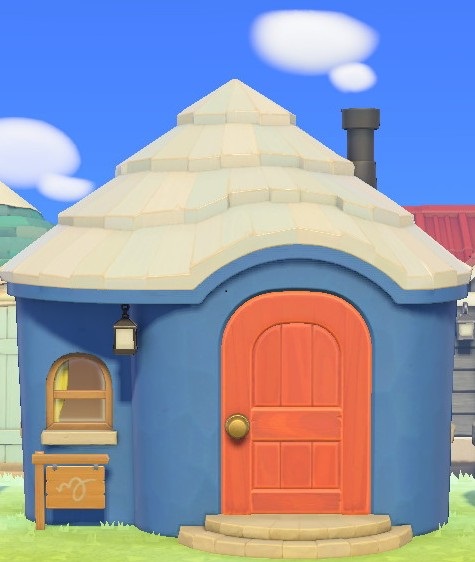 Animal Crossing: New Horizons Chabwick Casa Buitenaanzicht