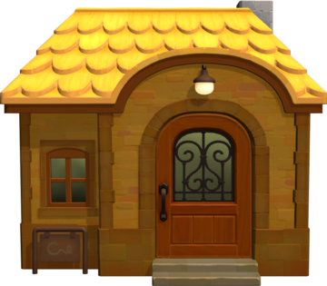 Animal Crossing: New Horizons Чаддер жилой дом внешний вид