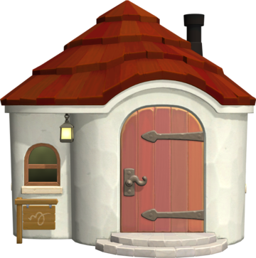 Animal Crossing: New Horizons Rosalie Maison Vue Extérieure