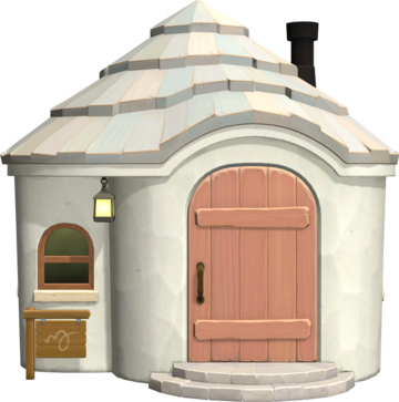Animal Crossing: New Horizons Шевр жилой дом внешний вид