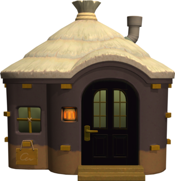 Animal Crossing: New Horizons Коул жилой дом внешний вид
